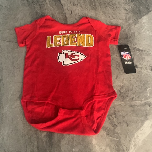 NFL - OUTER STUFF - Kansas City Chiefs ~ Onesie - 24 months - NWT - Picture 8 of 14